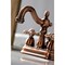 Kingston Brass KB160AXAC Heritage 4" Centerset Bathroom Faucet, Antique Copper KB160AXAC - alternate 3